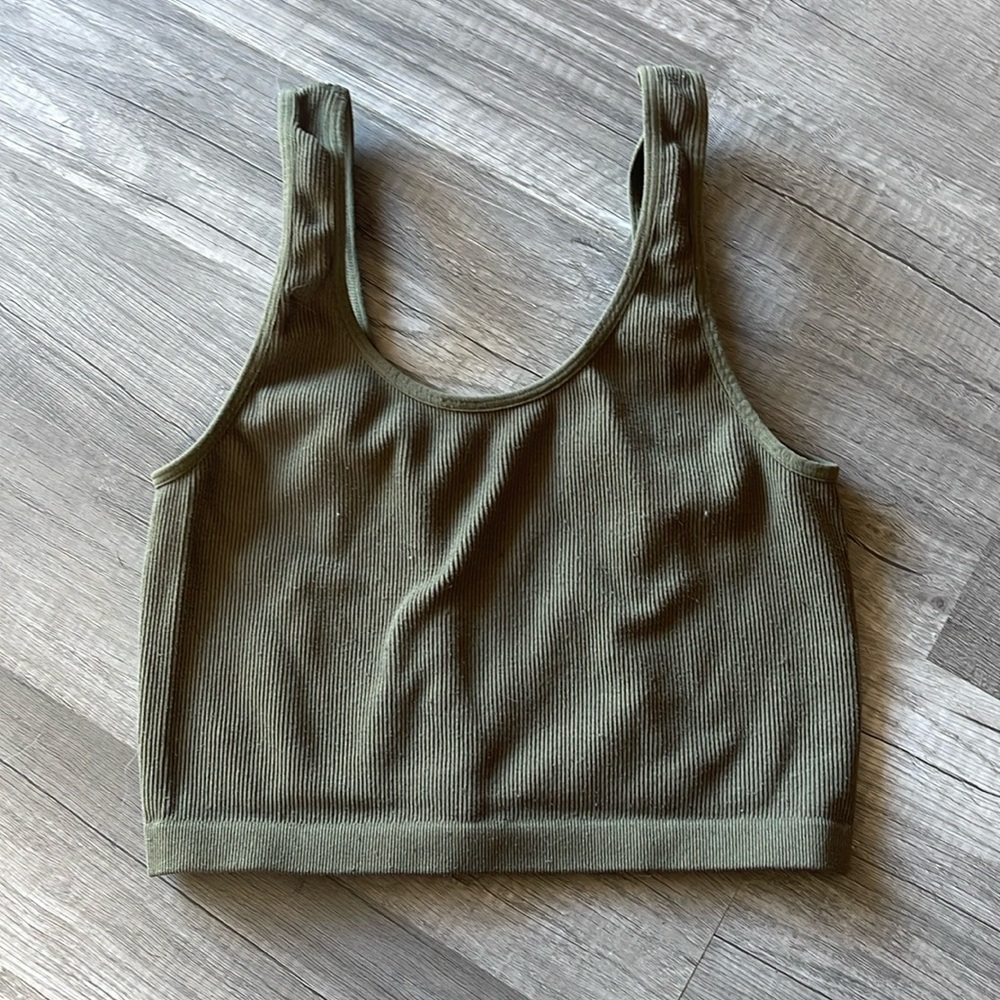 Cropped tank top